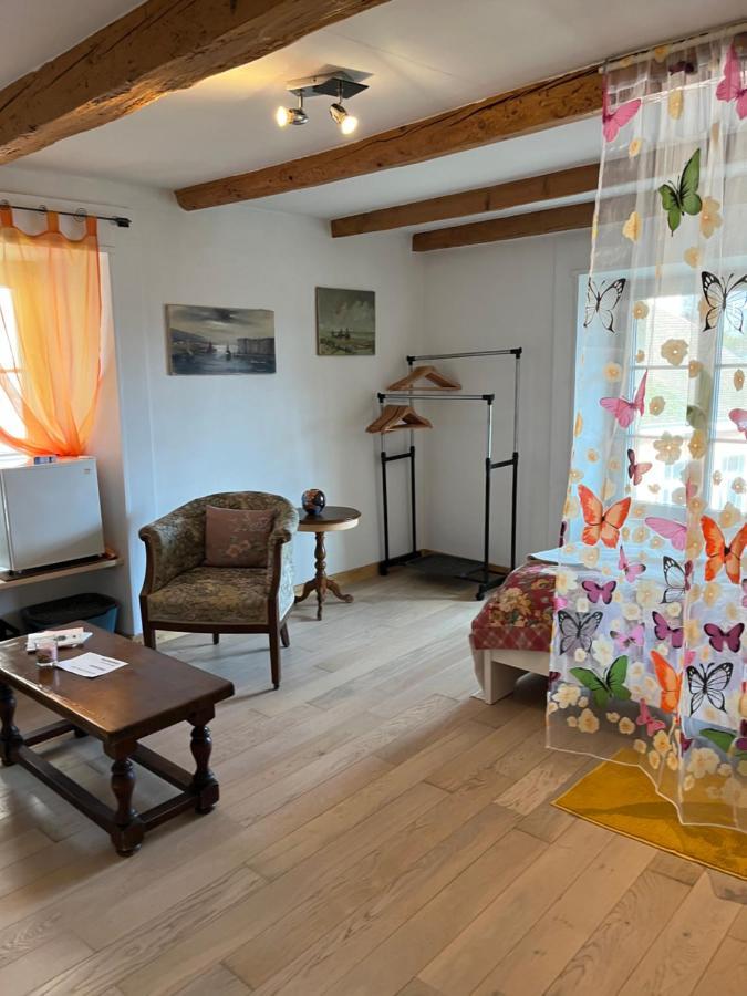 Chambre Papillon Avec Acces Terasse Ла-Нёввиль Экстерьер фото